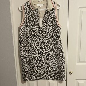 Entro Leopard Print Mini Dress